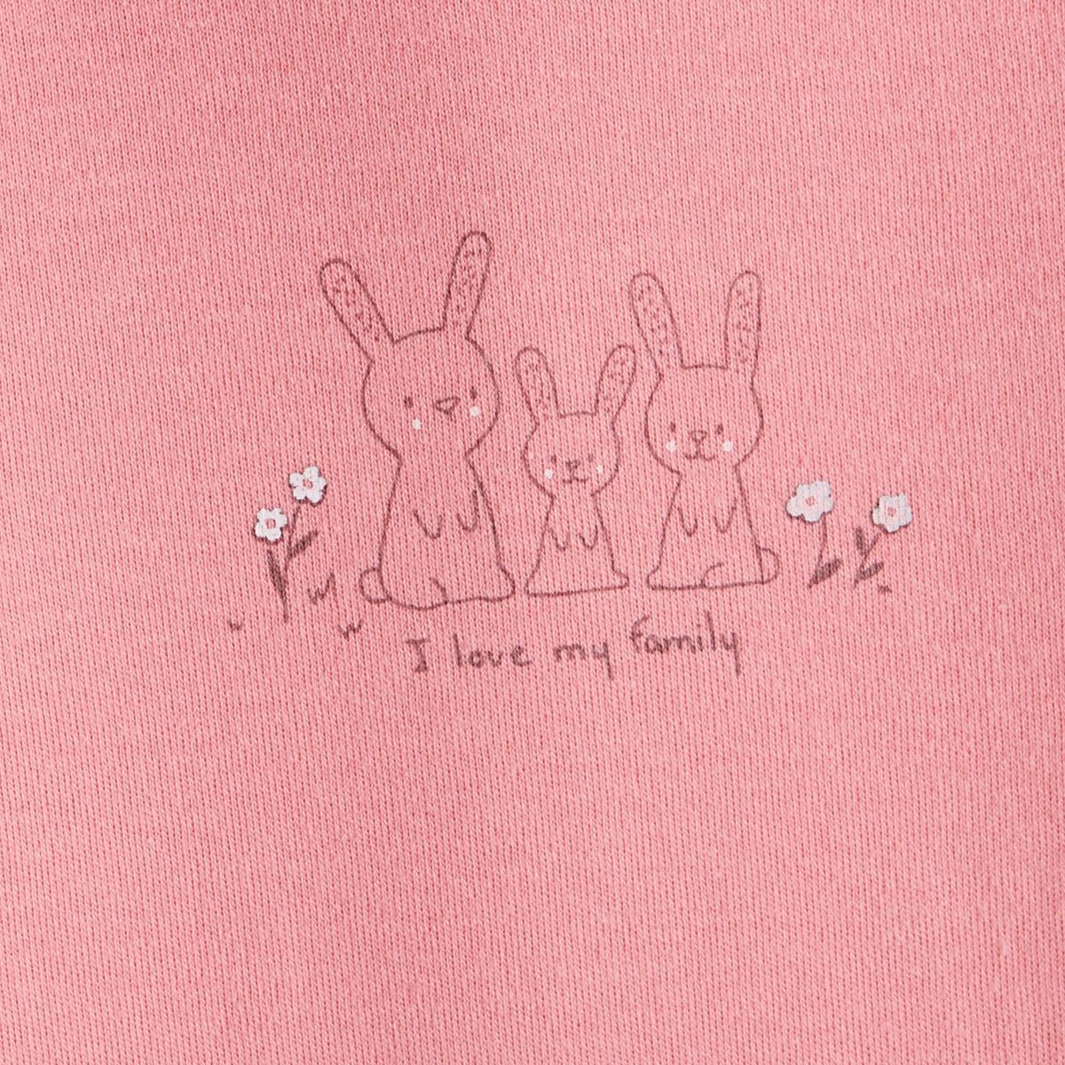 IN EXTENSO Lot de 3 bodies manches longues coton bio bébé fille