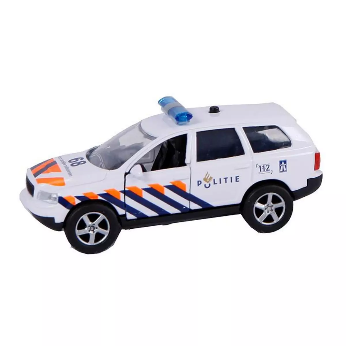 2 PLAY TRAFFIC 2-PLAY TRAFFIC 2-Play Die-cast Pull Back Police NL Light and Sound