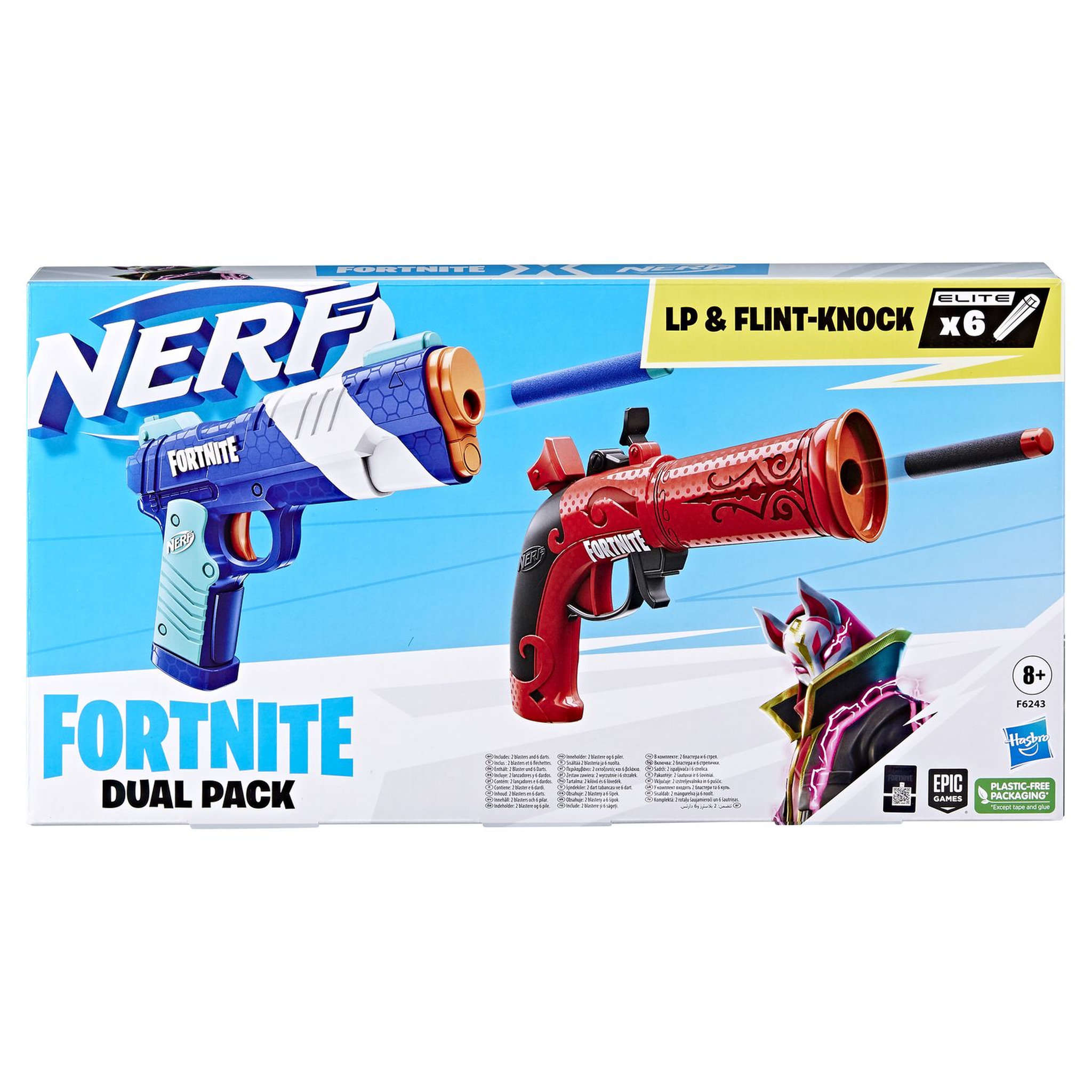 Voir la diapositive 1 : HASBRO Nerf Fortnite Dual Pack