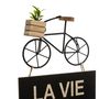 Voir la diapositive 2 : ATMOSPHERA Décoration Murale  Citation Vélo  56cm Multicolore