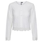 Pieces Blouse he Femme Pieces Narisma. Coloris disponibles : Blanc