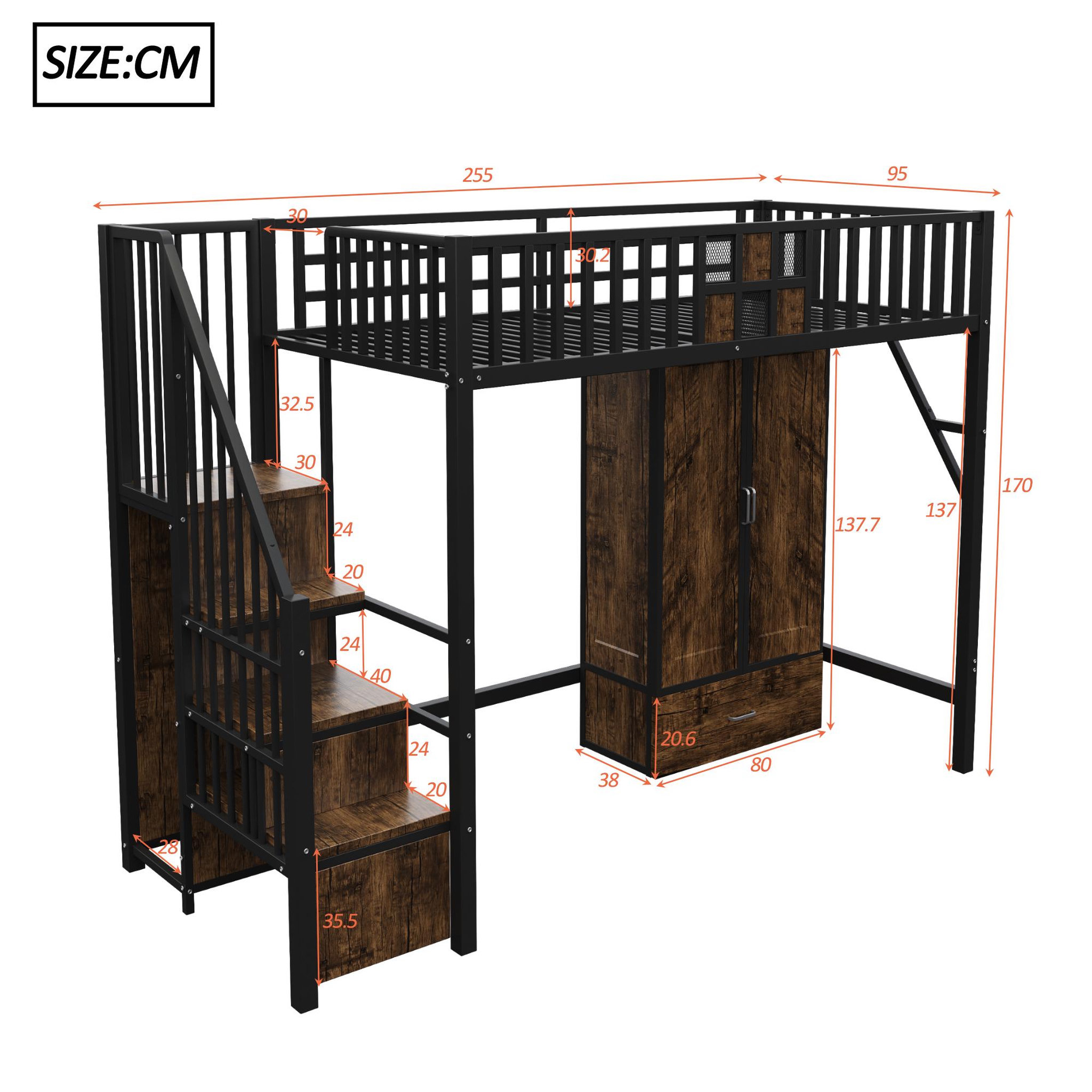 Voir la diapositive 3 : MERAX Lit mezzanine