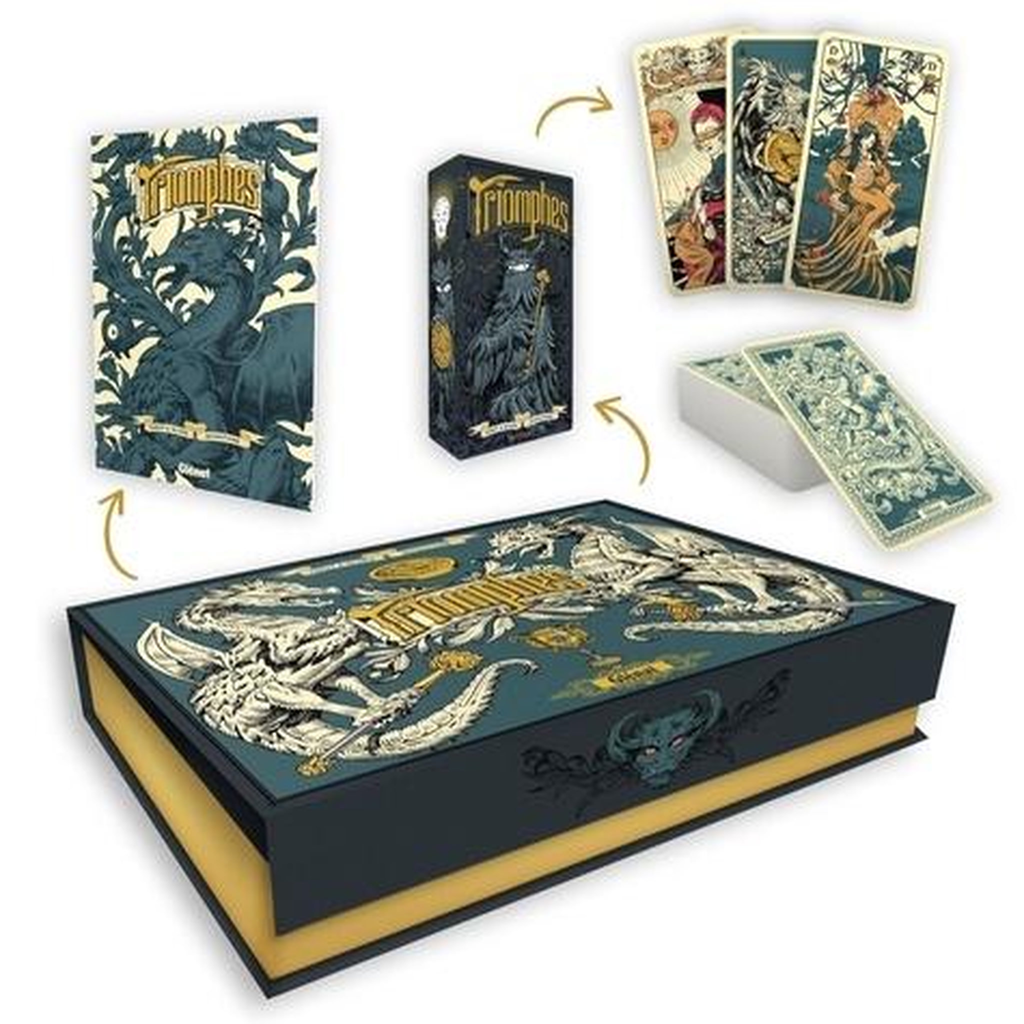 TRIOMPHES. TAROT & SCOPA DIVINATOIRE, Brugeas Julien