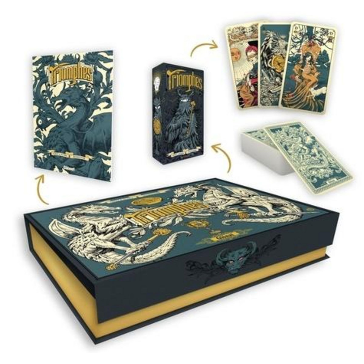 TRIOMPHES. TAROT & SCOPA DIVINATOIRE, Brugeas Julien