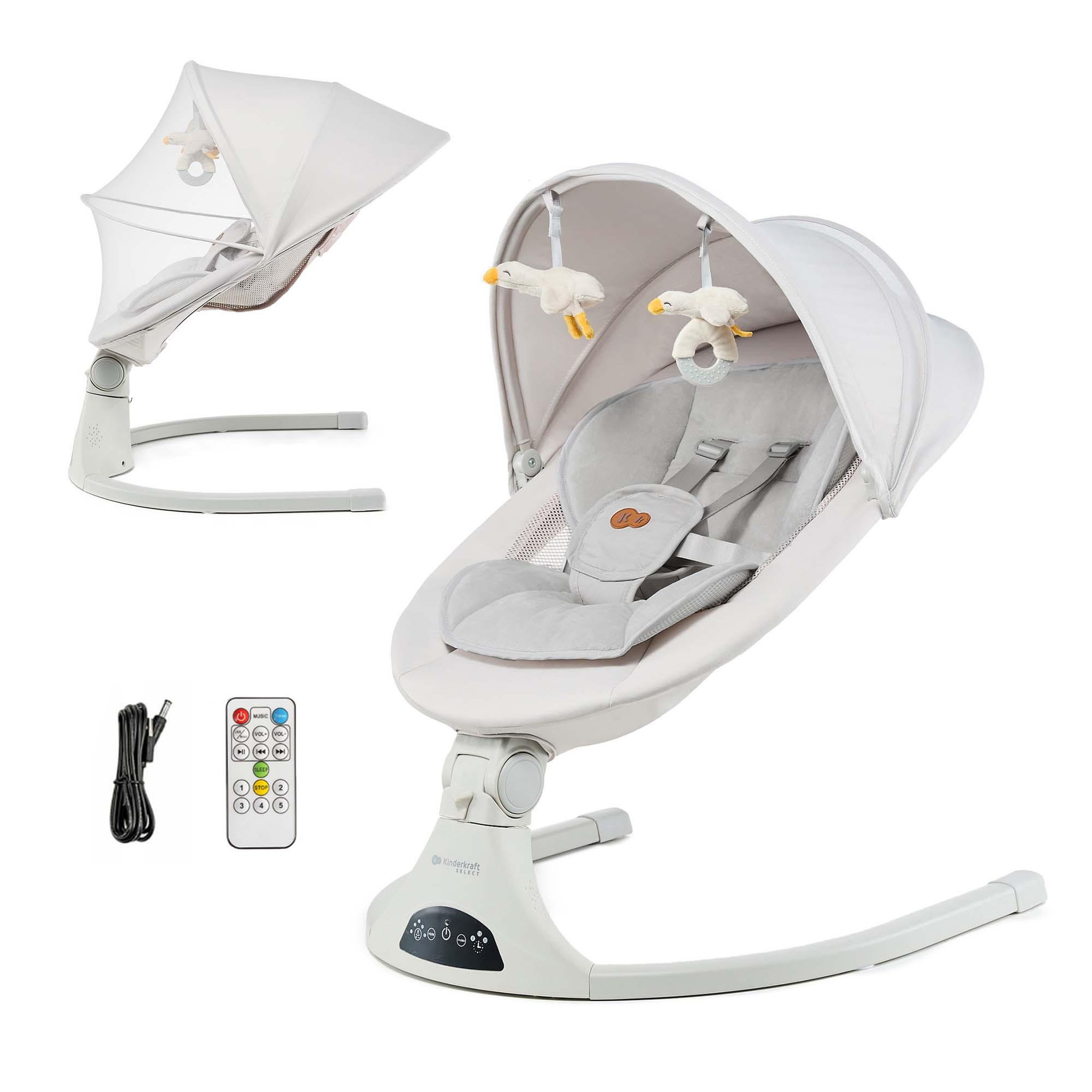 Voir la diapositive 1 : KINDERKRAFT Transat électrique bébé avec musique