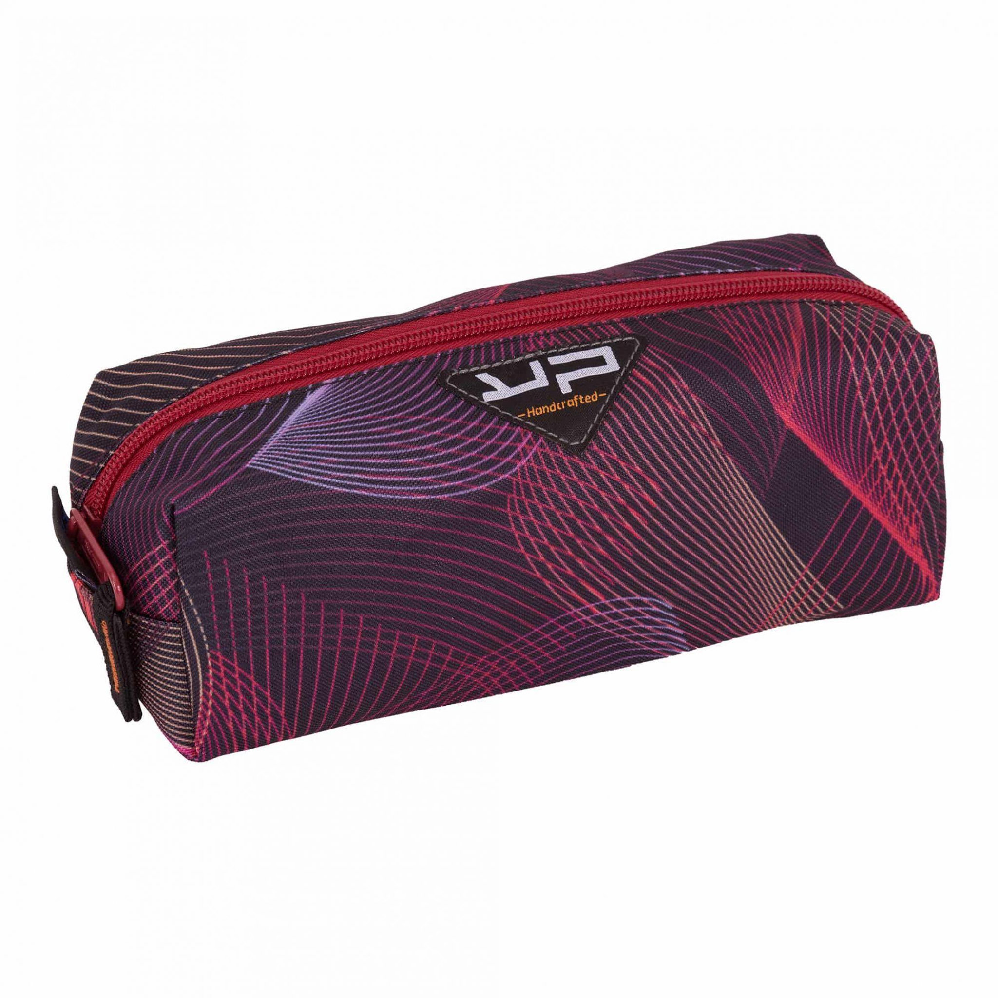Voir la diapositive 1 : BODYPACK BODYPACK Trousse rectangle recyclée Moiré fuchsia