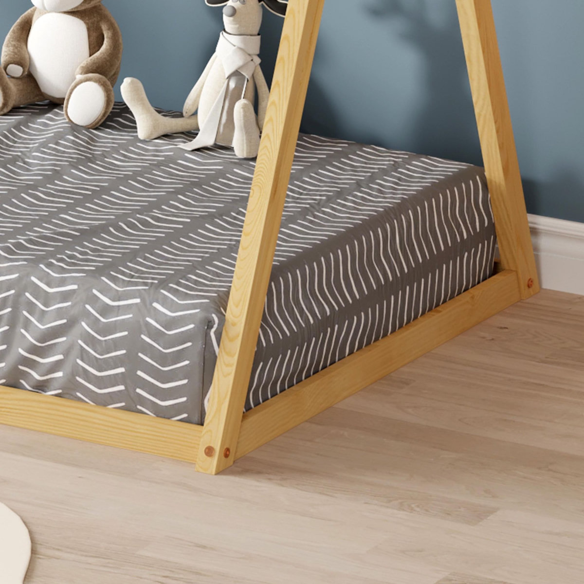 MINEA MINEA | Lit tipi INDY 90x190 cm (matelas non inclus)