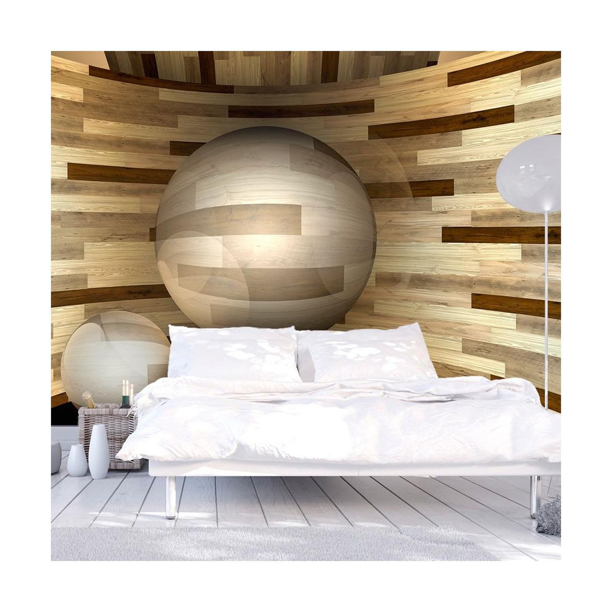 Voir la diapositive 1 : Paris Prix Papier peint  orbite de bois