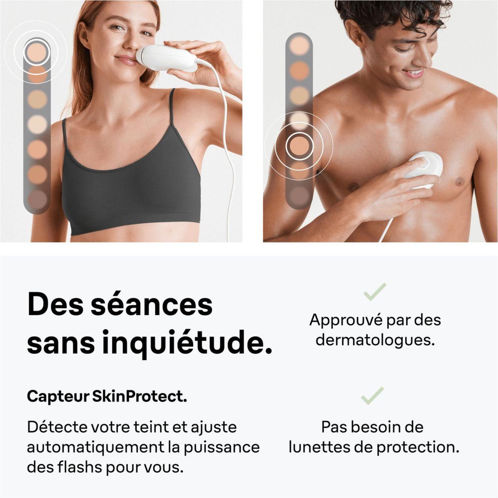 Voir la diapositive 5 : BRAUN Epilateur lumière pulsée IPL PL1124 Silk-expert Mini, 1 tête, 1 rasoir gillette Venus, 1 pochette
