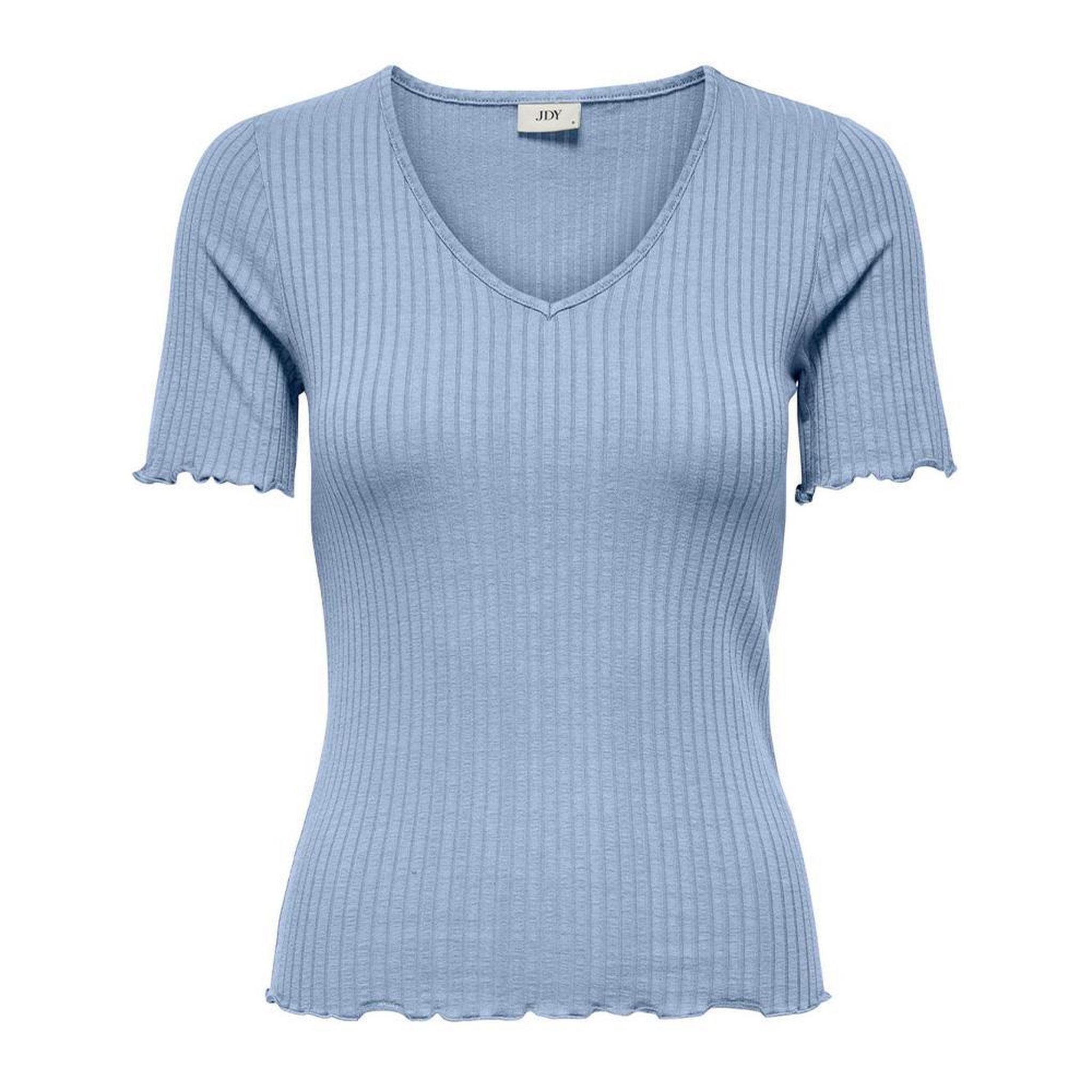 JACQUELINE DE YONG Top  Ciel Femme JDY FRANSISKA. Coloris disponibles : Bleu