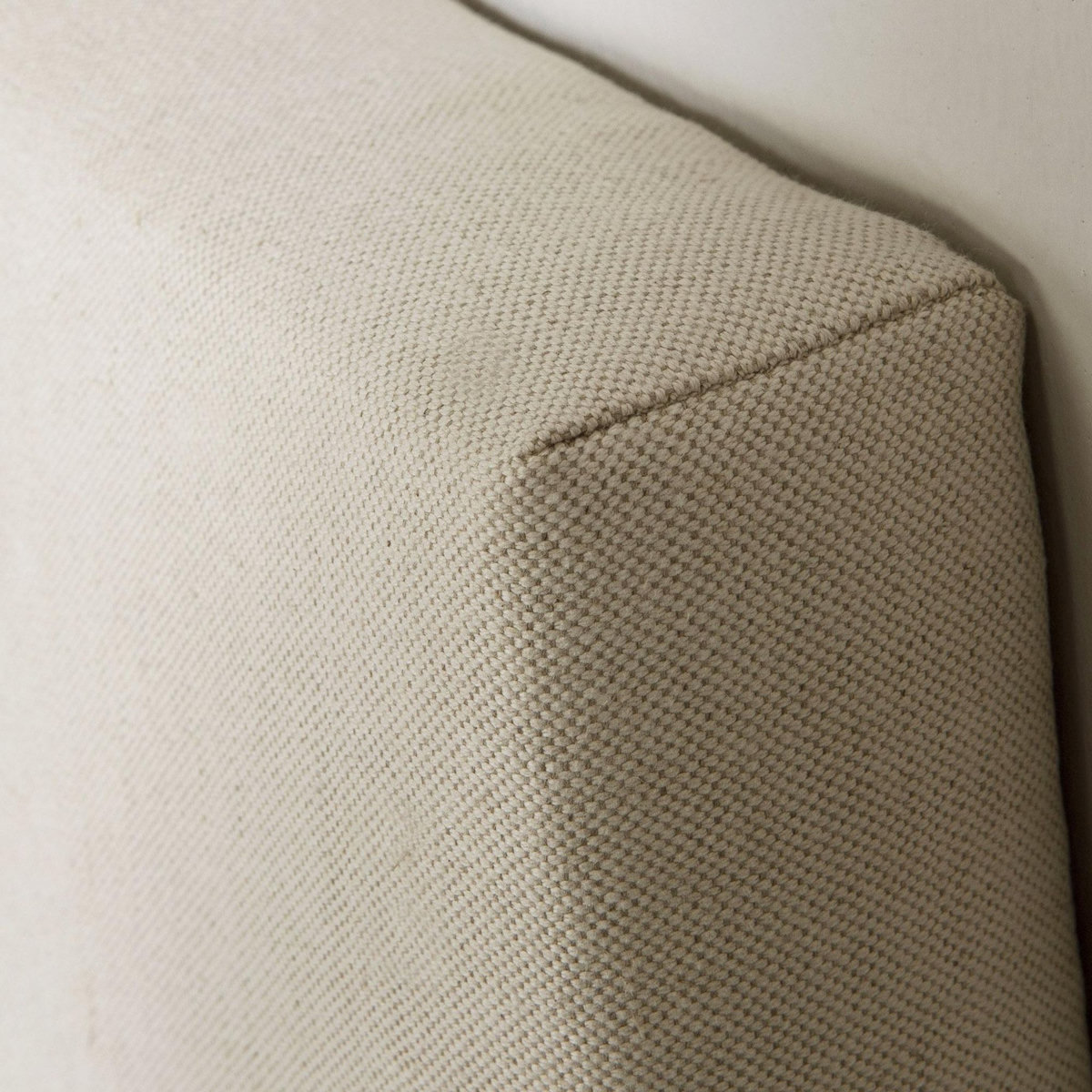 MARCKONFORT Tête de lit tapissée Tagomago 160x60 cm de Lin Naturel, 8 cm d'épaisseur