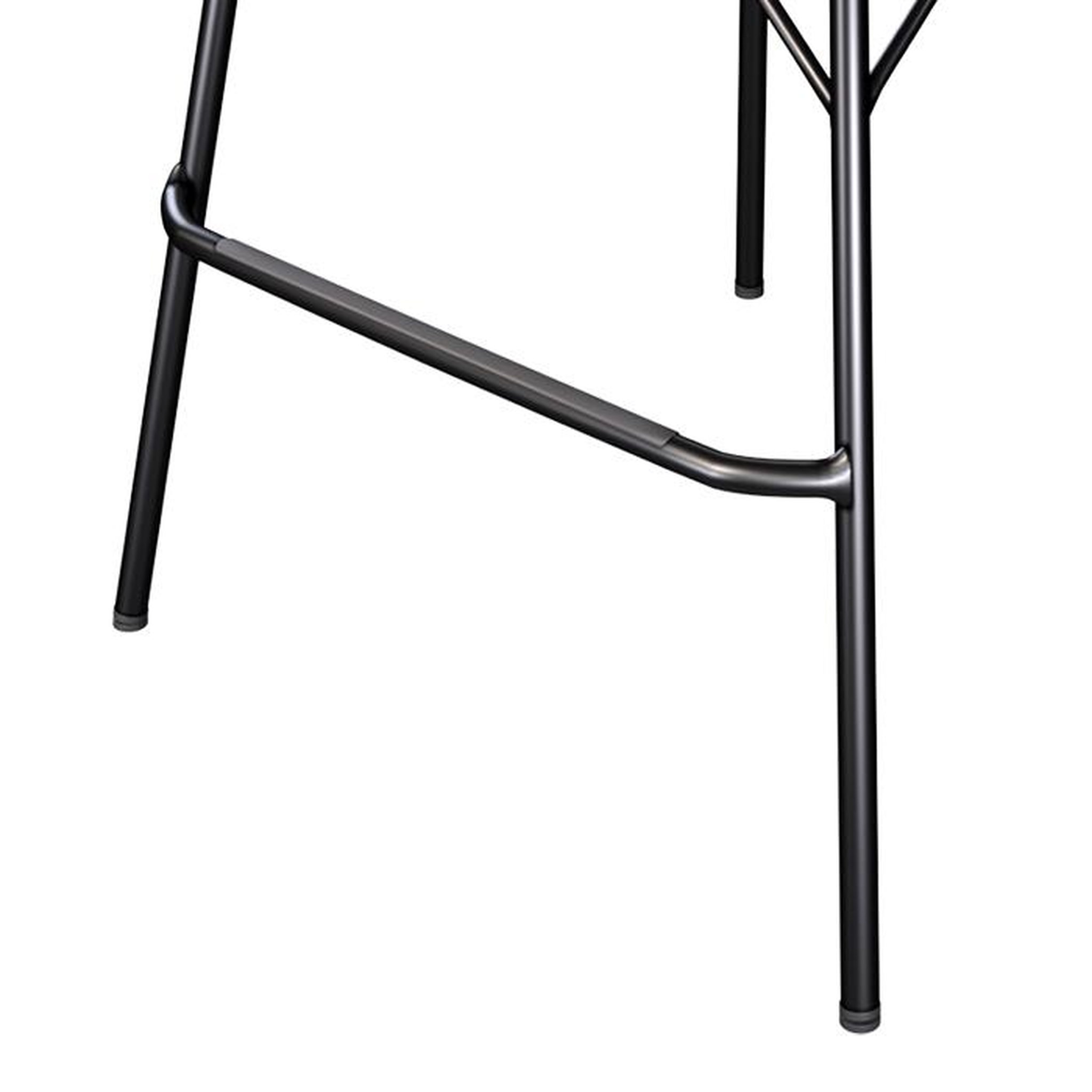 Voir la diapositive 4 : Rendez vous déco Lot de 2 chaises pour îlot central 63 cm en résine tressée marron - Palma