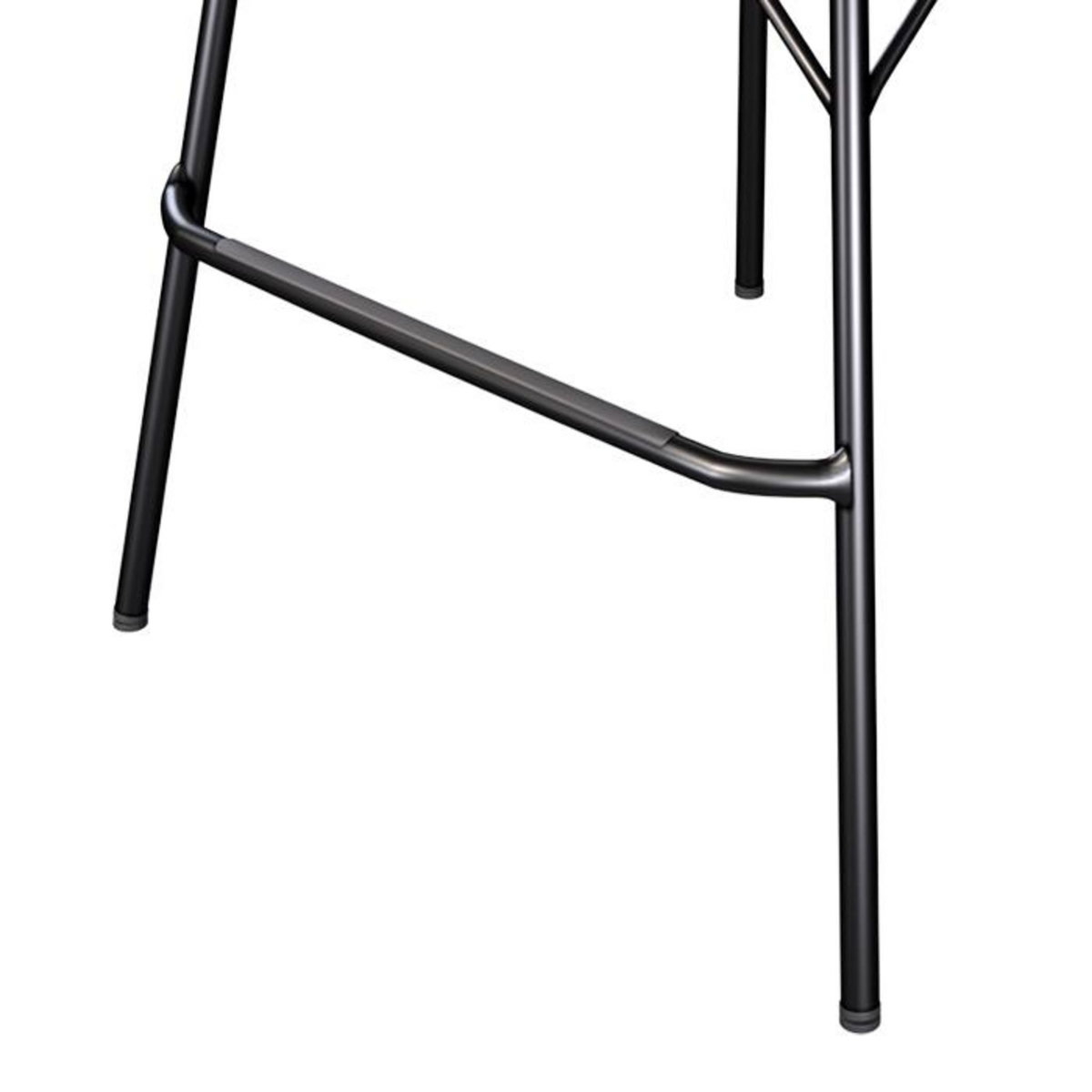 Rendez vous déco Lot de 2 chaises pour îlot central 63 cm en résine tressée marron - Palma