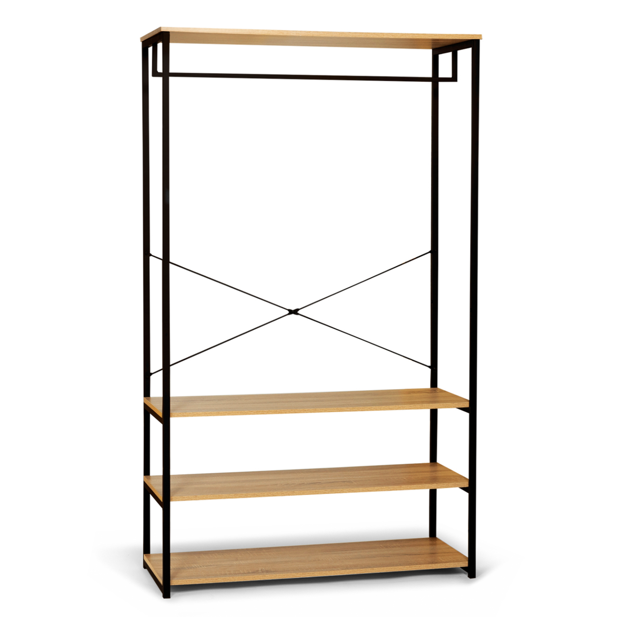 Voir la diapositive 3 : ID MARKET Dressing large l. 100 cm detroit design industriel