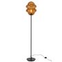 Voir la diapositive 2 : Paris Prix Lampadaire en Verre  Cuillere Miel  160cm Marron