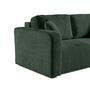 Voir la diapositive 6 : BEST MOBILIER Miro - canapé droit 2 places - en velours texturé