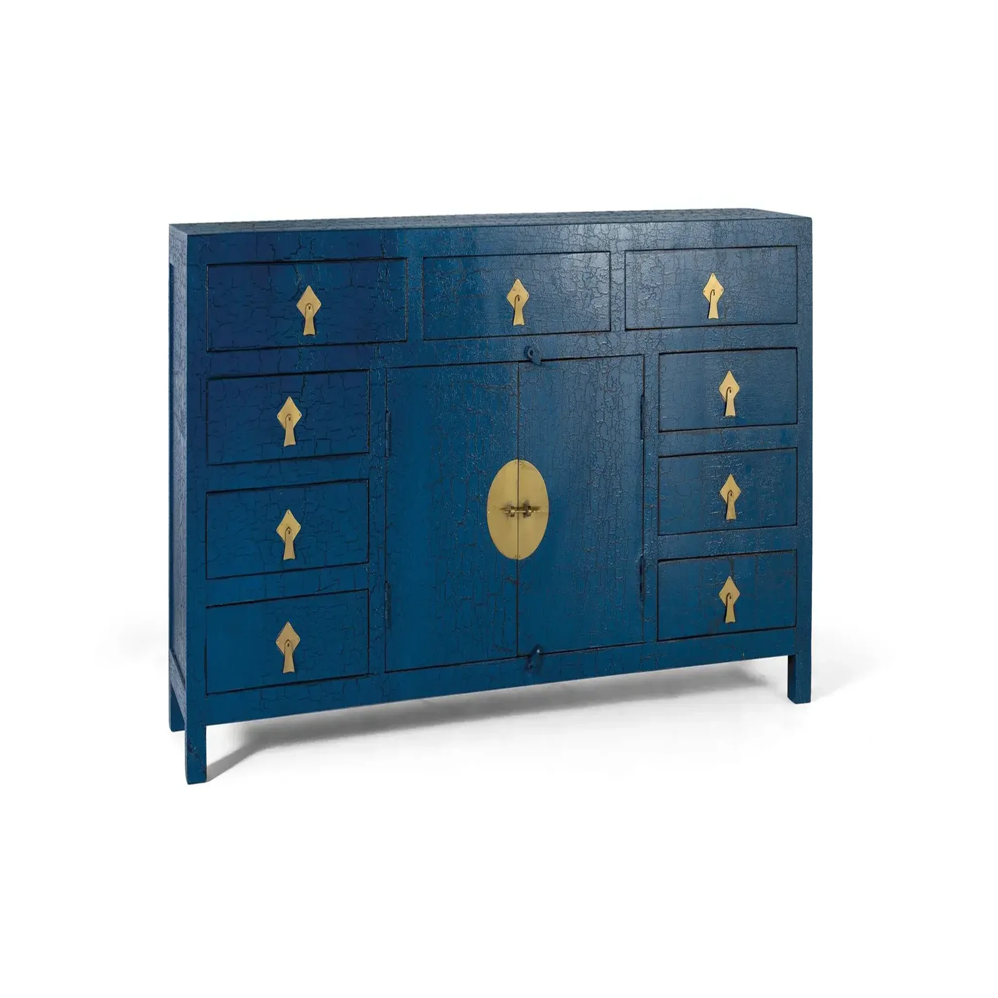 Voir la diapositive 2 : GINER Y COLOMER SL Buffet en bois de manguier et mdf 180cm style oriental