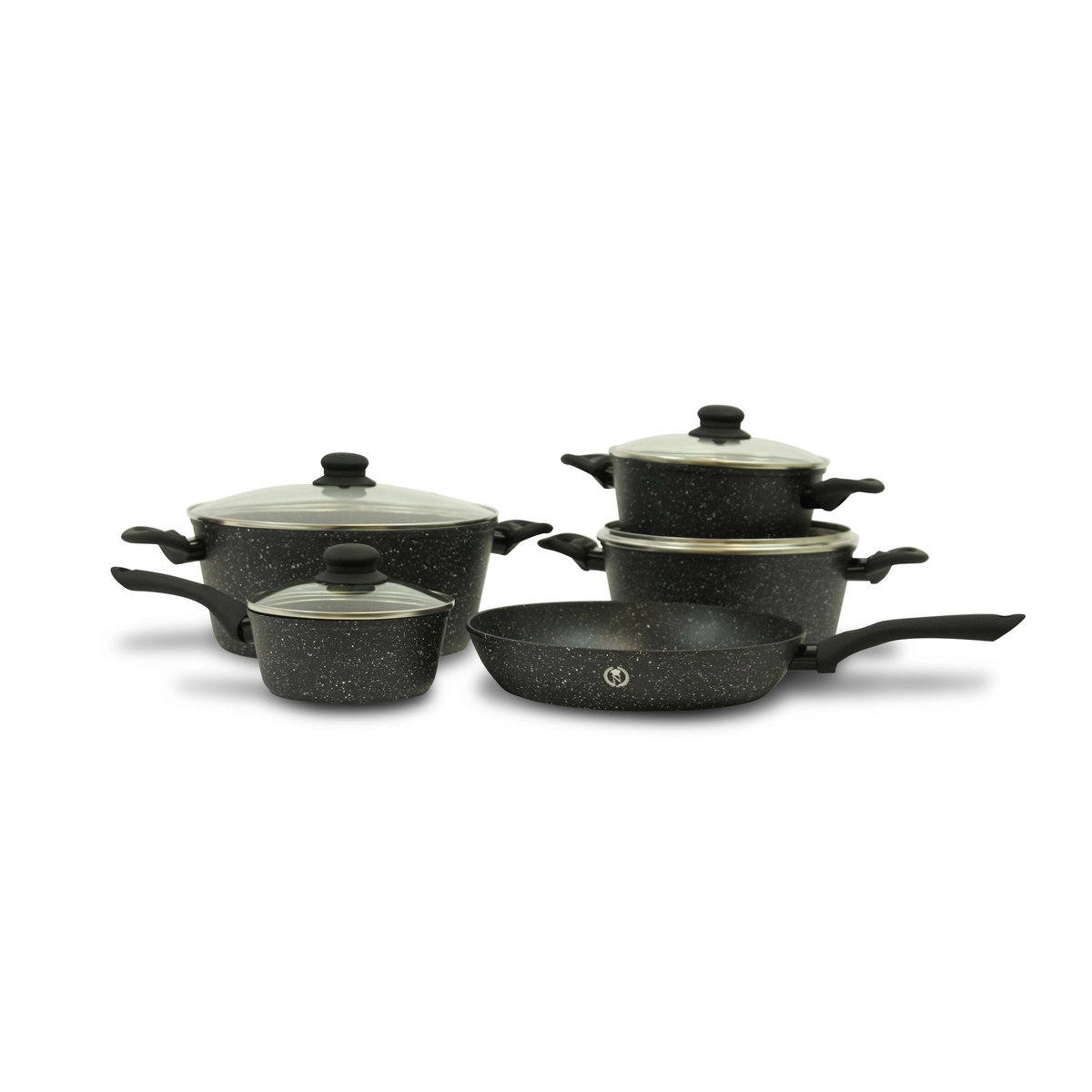 Batterie de cuisine induction NAPOLEON 9 pièces 