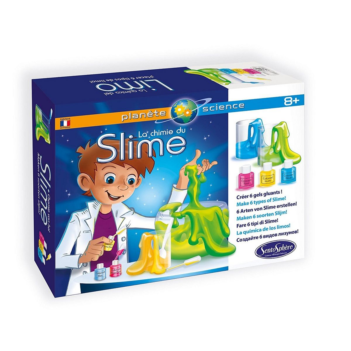 Sentosphère La Chimie du Slime - Kit Scientifique