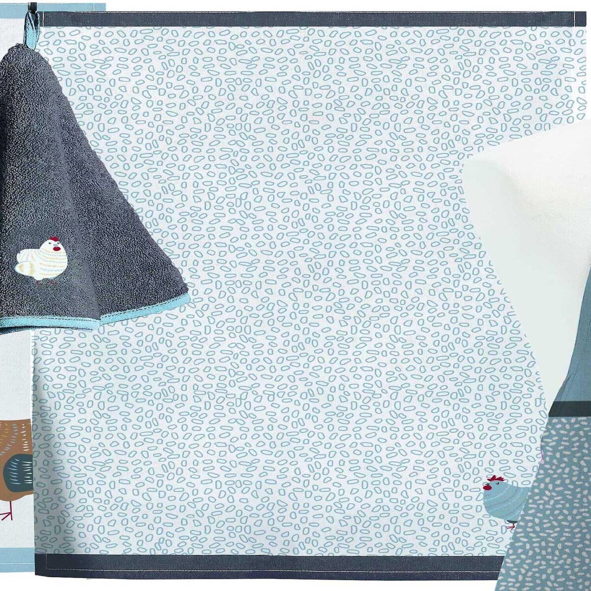 Les Ateliers du Linge Torchons 100% coton