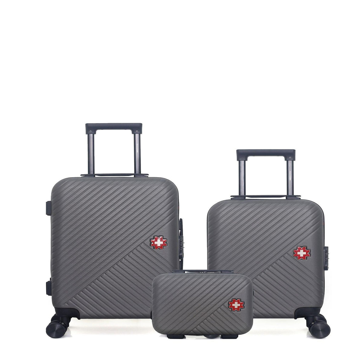 SWISS KOPPER SWISS KOPPER - LOT DE 3 - Valise Cabine, Valise Cabine XXS et Vanity SPIEZ