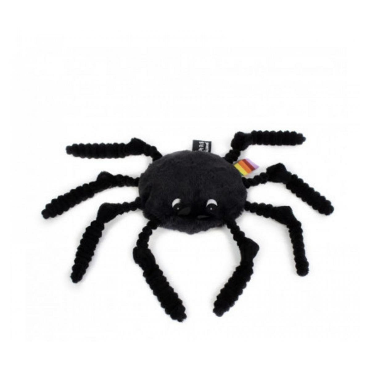 LES DEGLINGOS Peluche Ptipotos - araignee noire