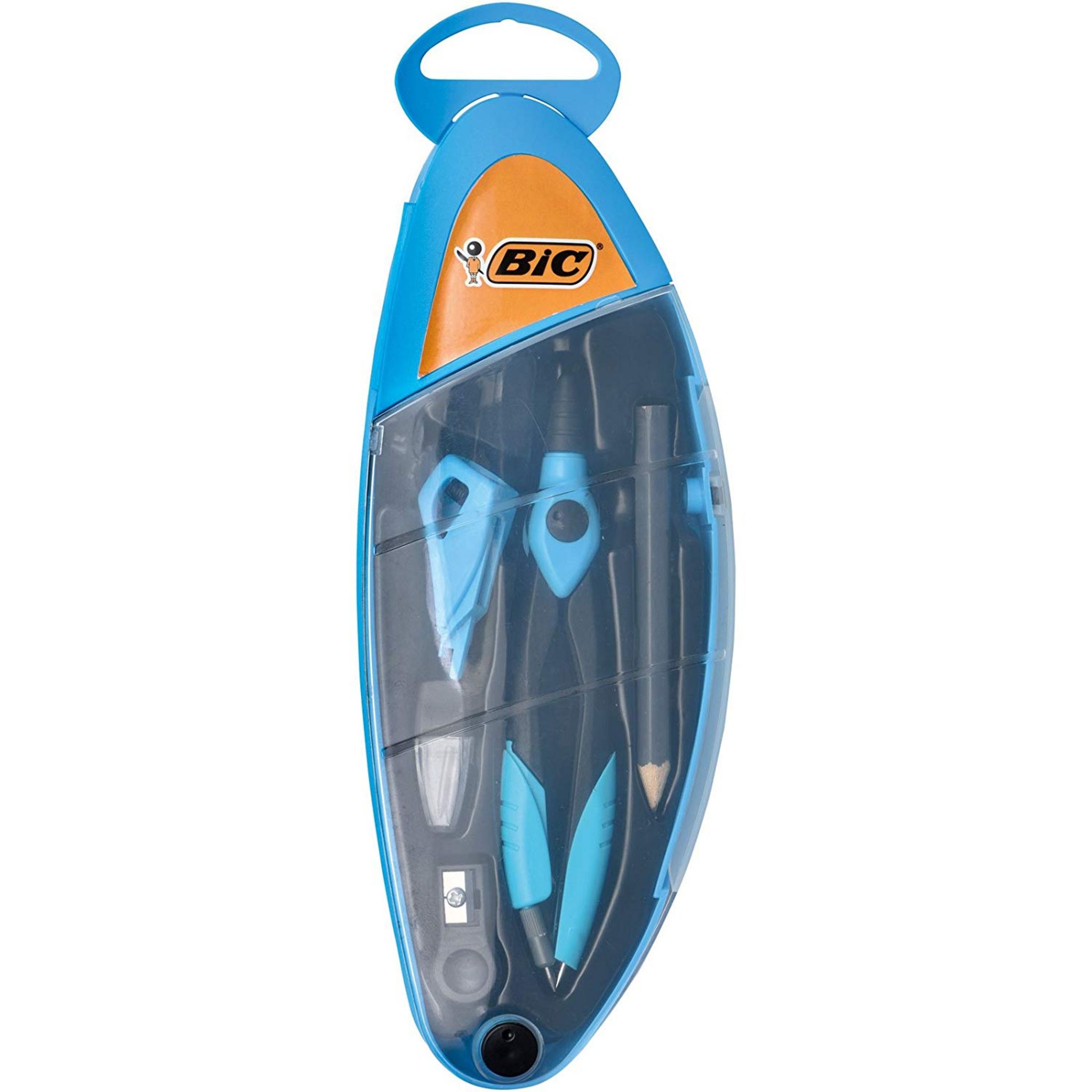 BIC Coffret compas College Xperience 5 pièces bleu pas cher - Auchan.fr