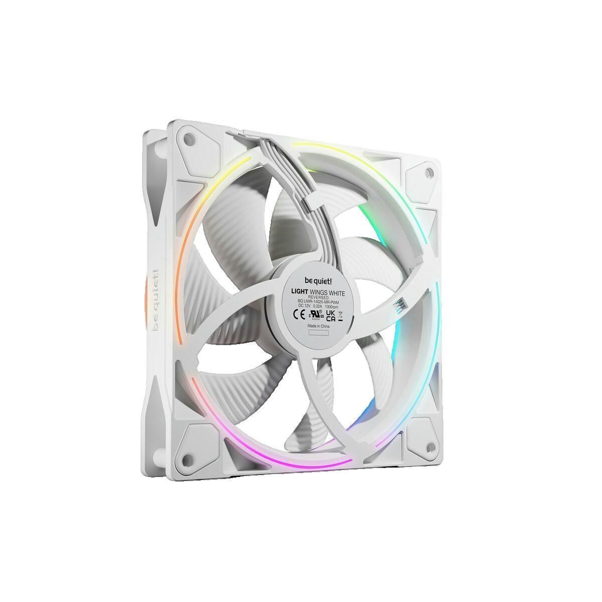 BE QUIET Ventilateur be quiet Light Wings 140 mm avec éclairage ARGB