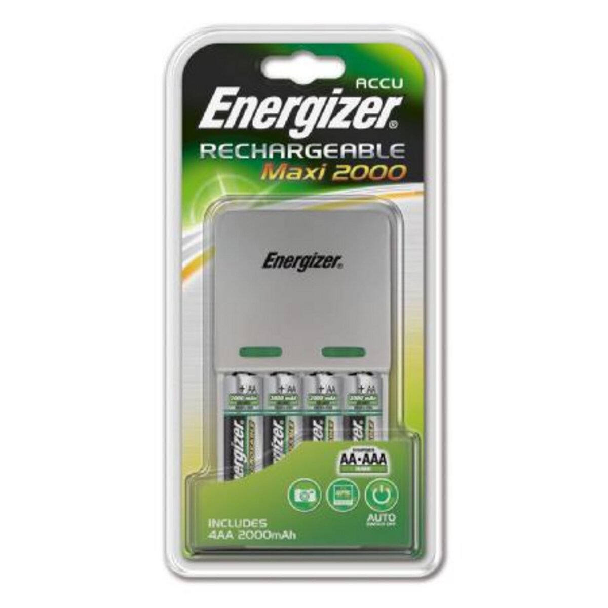 Chargeur de piles Energizer - chargeur compact chez Piles et Plus