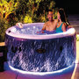 Voir la diapositive 4 : INTEX Spa gonflable PureSpa Galaxie rond Bulles avec LED 4 places - Intex