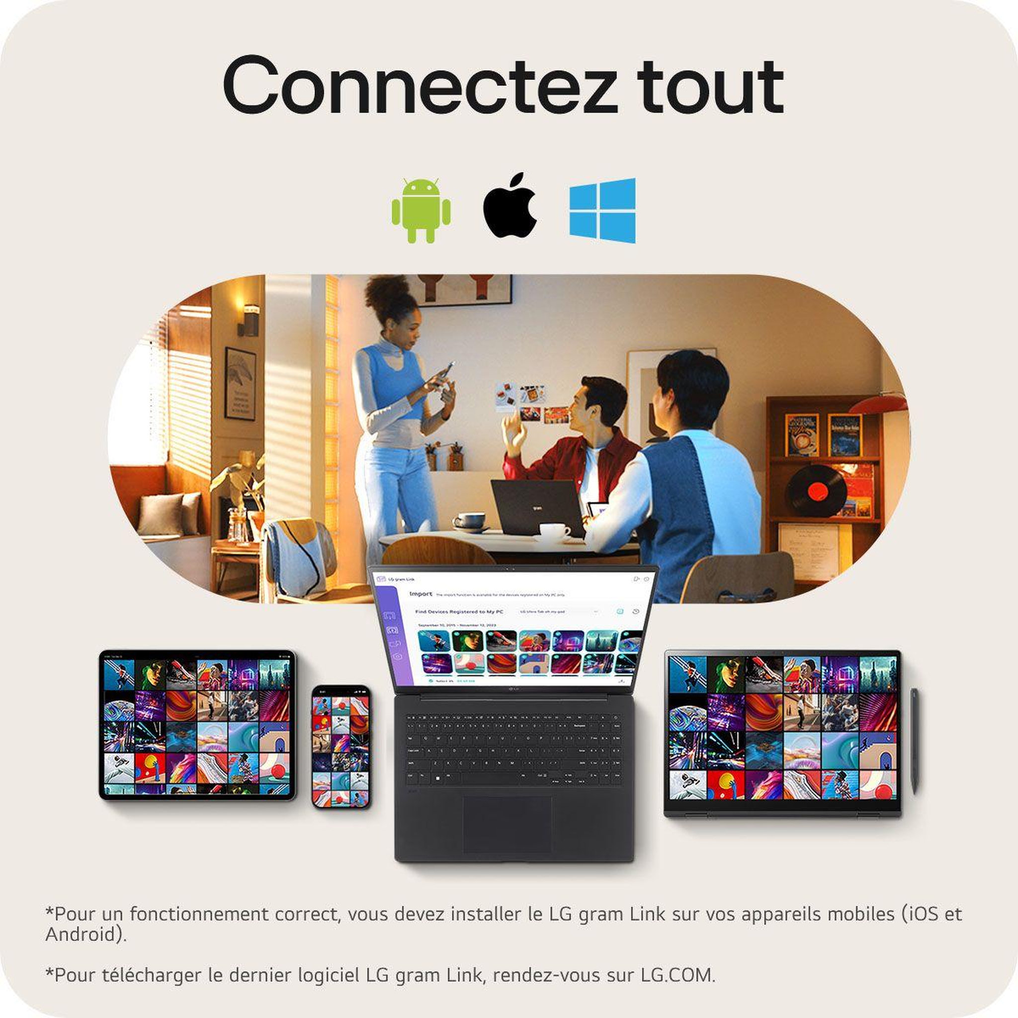 Voir la diapositive 5 : LG Ordinateur portable Gram 16Z90R-G.AA75F