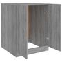 Voir la diapositive 5 : VIDAXL Meuble pour machine a laver Sonoma gris 71x71,5x91,5 cm