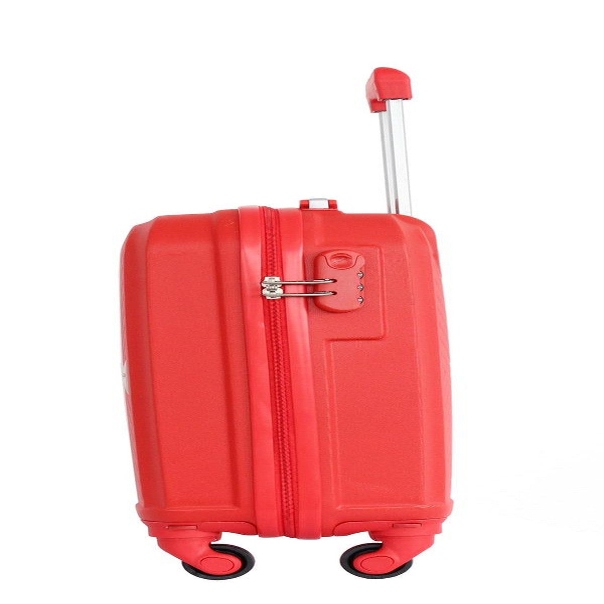 Voir la diapositive 2 : Alistair Valise cabine XS Alistair - Collection Iron - 4 roues - ABS ultra résistant - Rouge