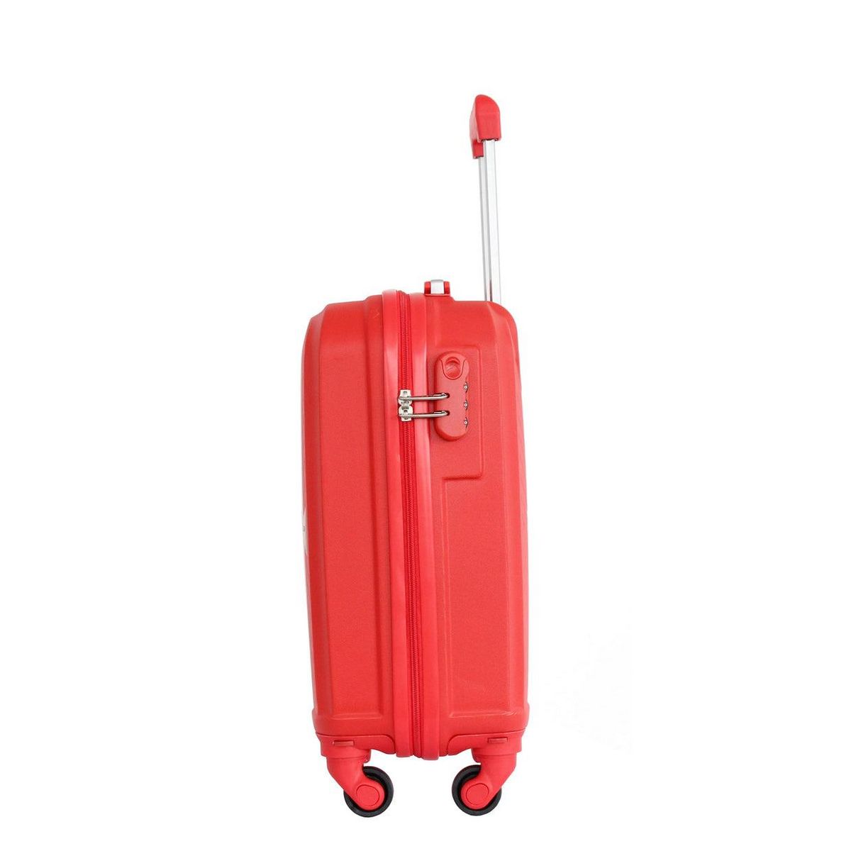 Alistair Valise cabine XS Alistair - Collection Iron - 4 roues - ABS ultra résistant - Rouge