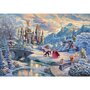 Schmidt Puzzle 1000 pièces Disney : La Belle et la Bête en hiver