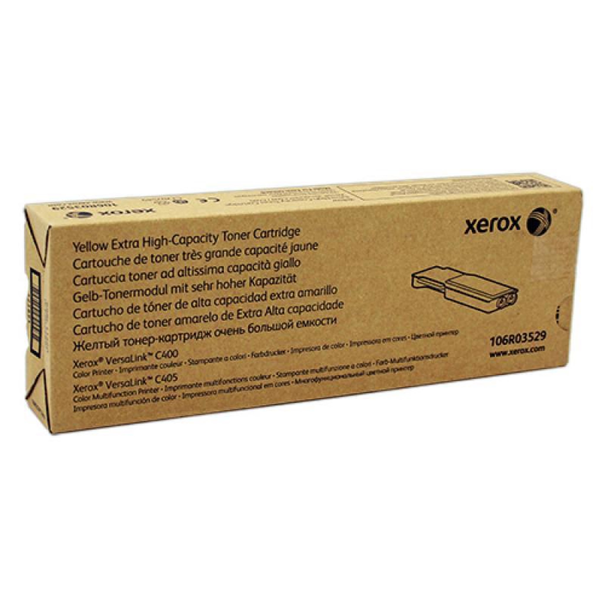 Voir la diapositive 2 : Xerox Xerox Toner C400 C405 Yellow Gelb (106R03529) (8k)