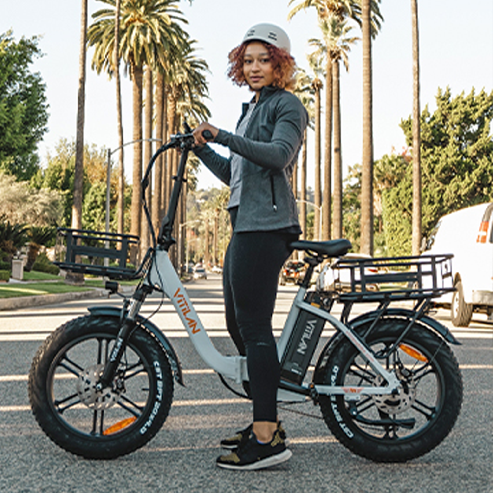 Voir la diapositive 3 : VITILAN Vélo électrique pliable Vitilan U7 2.0 - 20 pouces - Cadre ouvert - 48 V 20 Ah