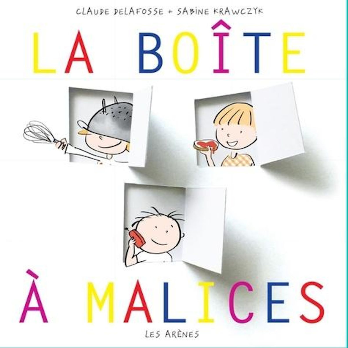 LA BOITE A MALICES. COFFRET EN 3 VOLUMES : OH ZUT ! ; MAIS NON ! ; ALLO, T'ES OU ?, Delafosse Claude