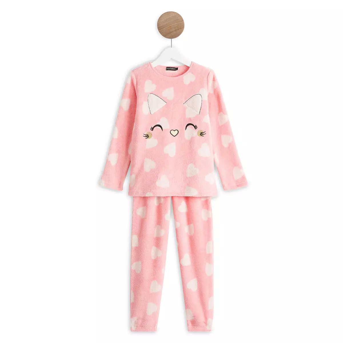 INEXTENSO Pyjama peluche chat fille