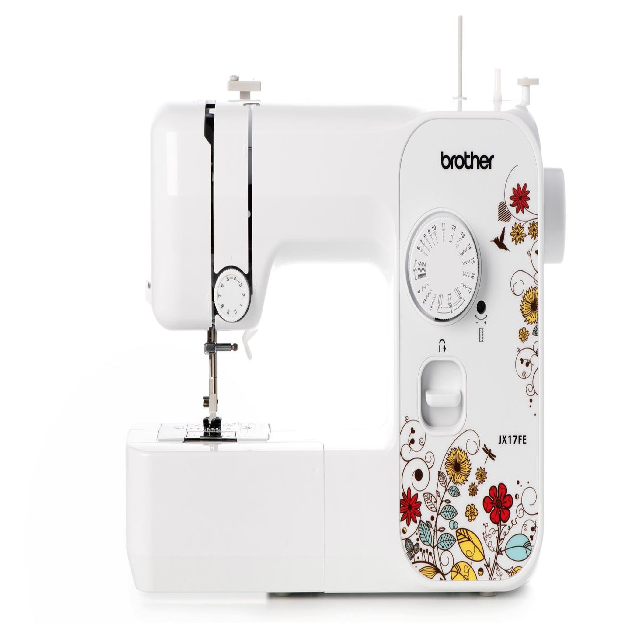 Voir la diapositive 2 : Brother Brother jx17fe machine à coudre avec table d'extension et sac