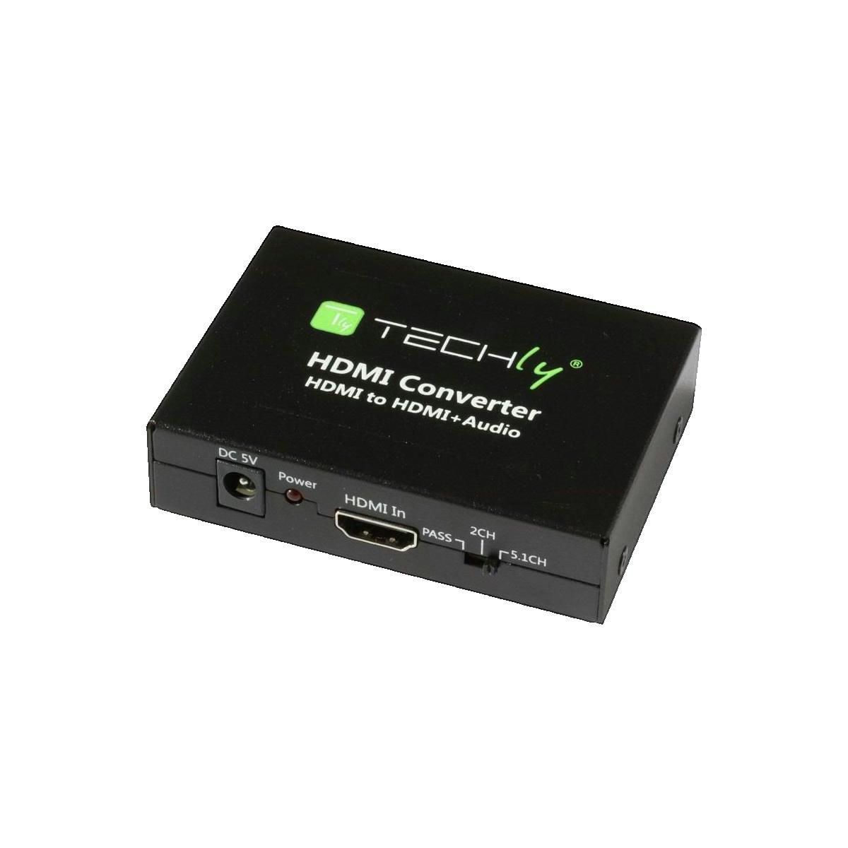 TECHLY Extracteur audio HDMI Techly 8054529025732 noir
