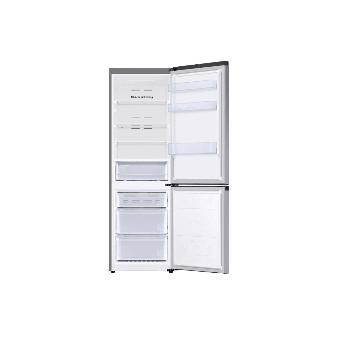 Samsung Réfrigérateur combiné 60cm 344l nofrost inox - RB34C600CSA