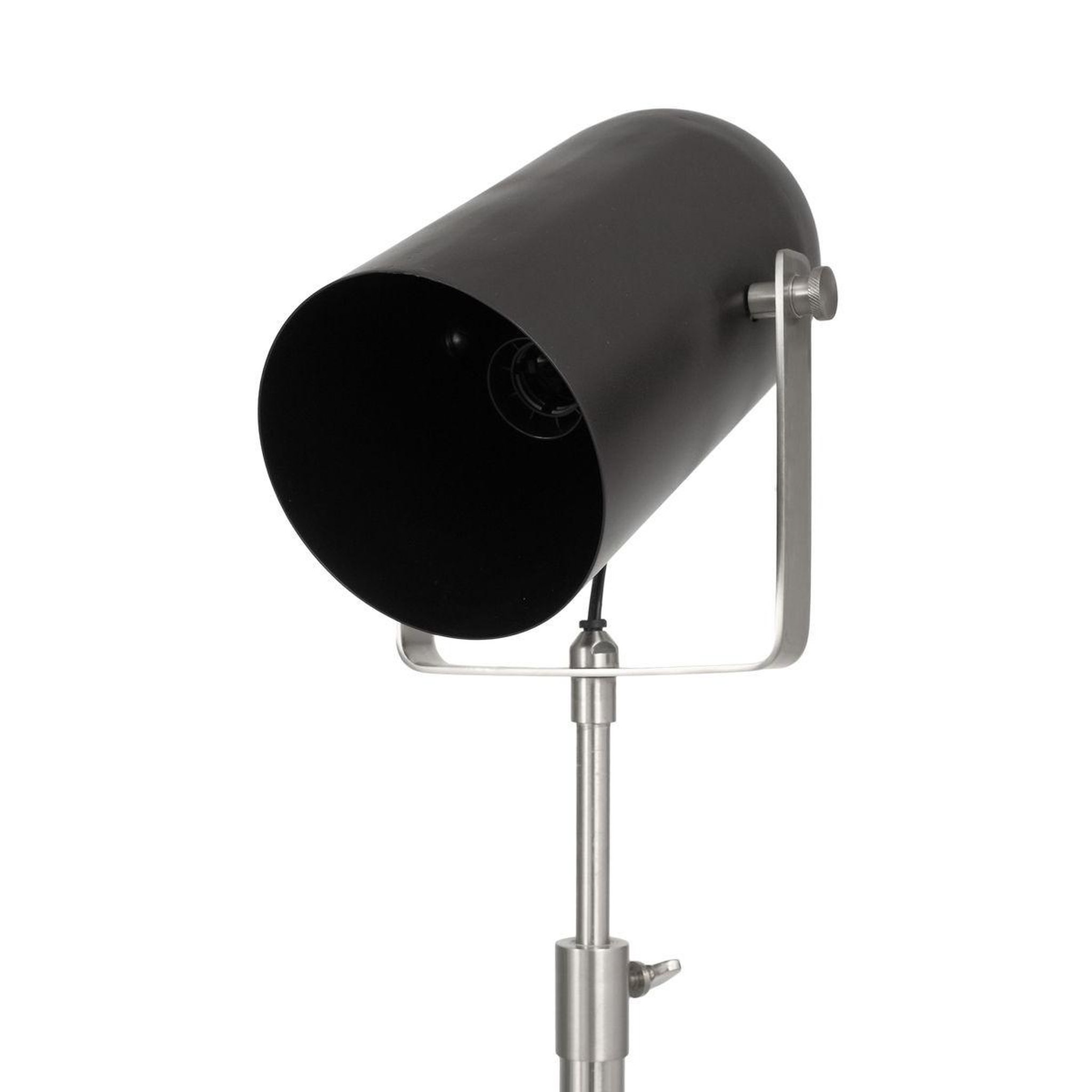 Voir la diapositive 2 : Paris Prix Lampadaire industriel  celeste  163cm noir & argent