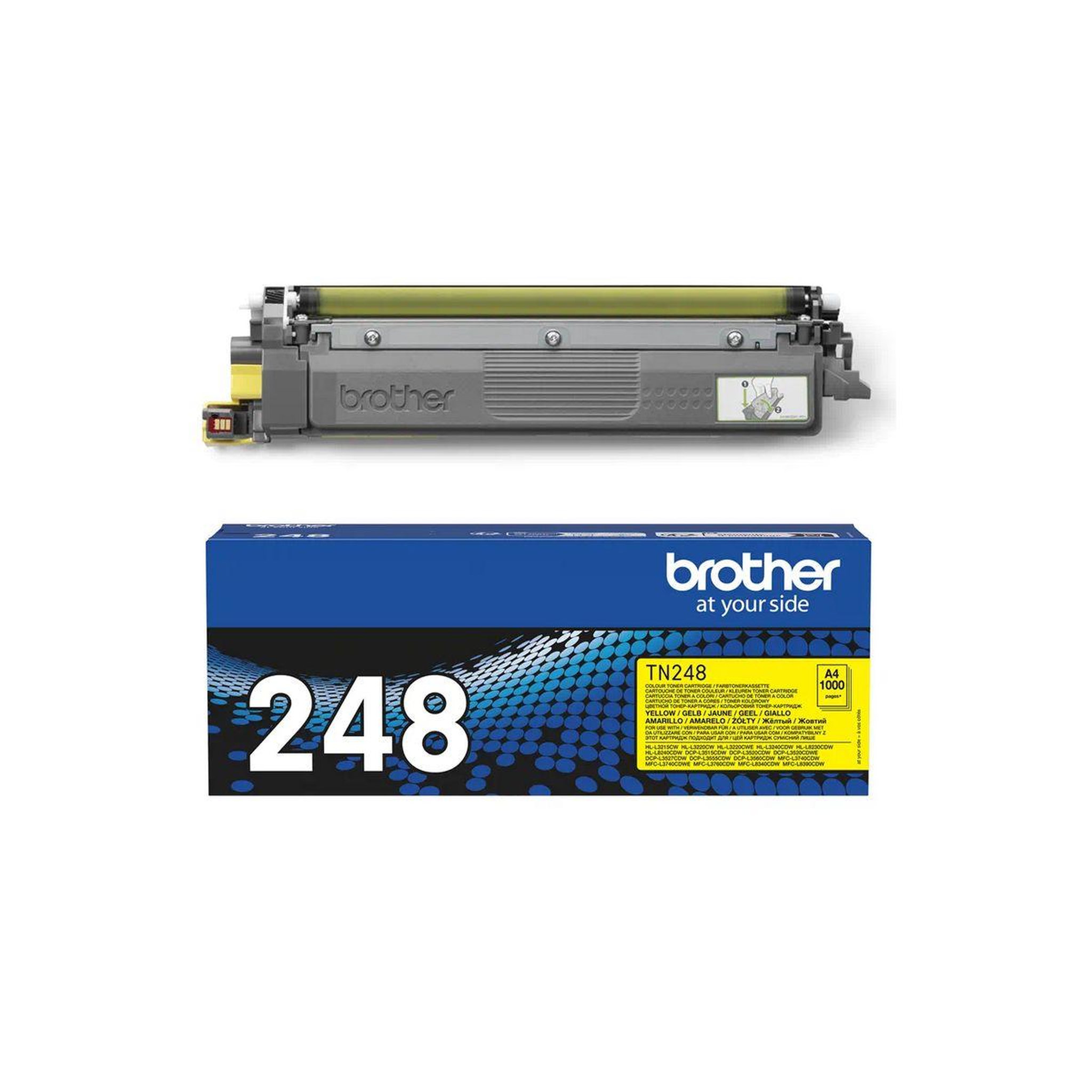 Voir la diapositive 2 : Brother Toner JAUNE HL-L3215/L3240