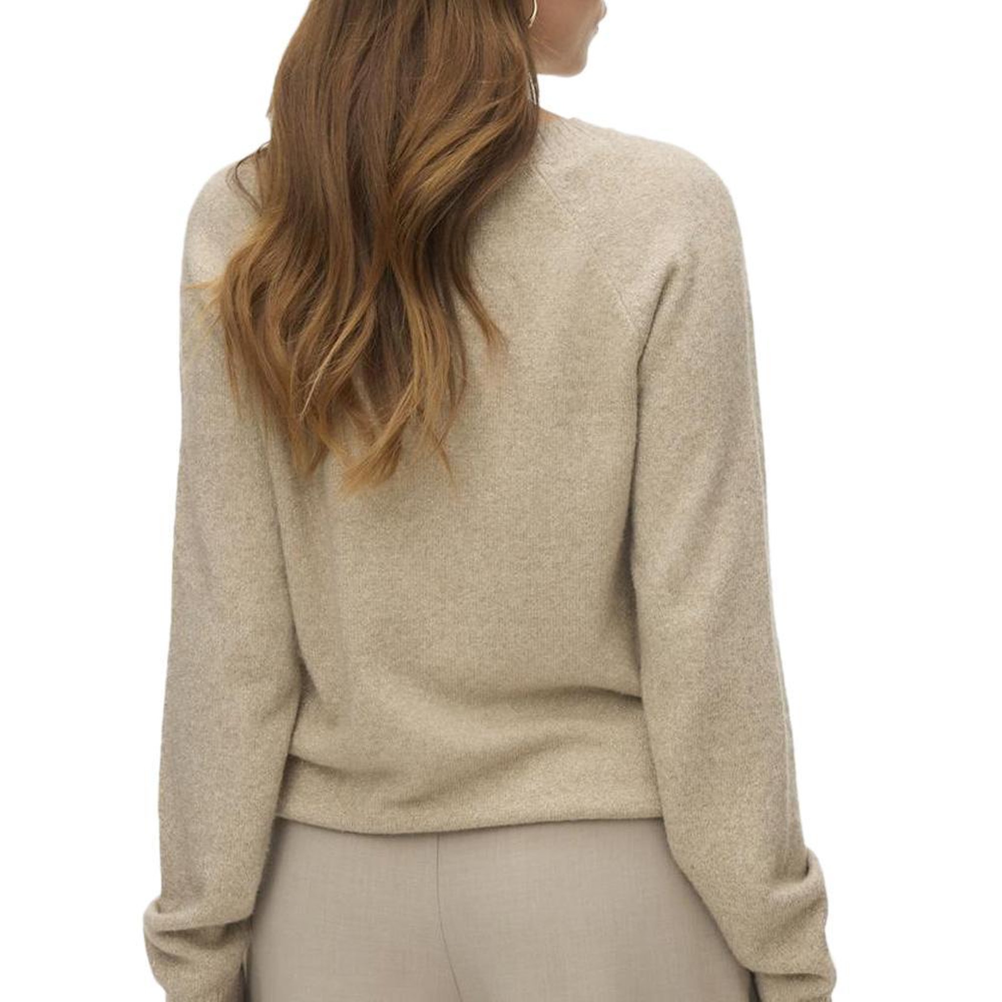 Voir la diapositive 3 : Vero Moda Pull beige femme vero moda doffyshine