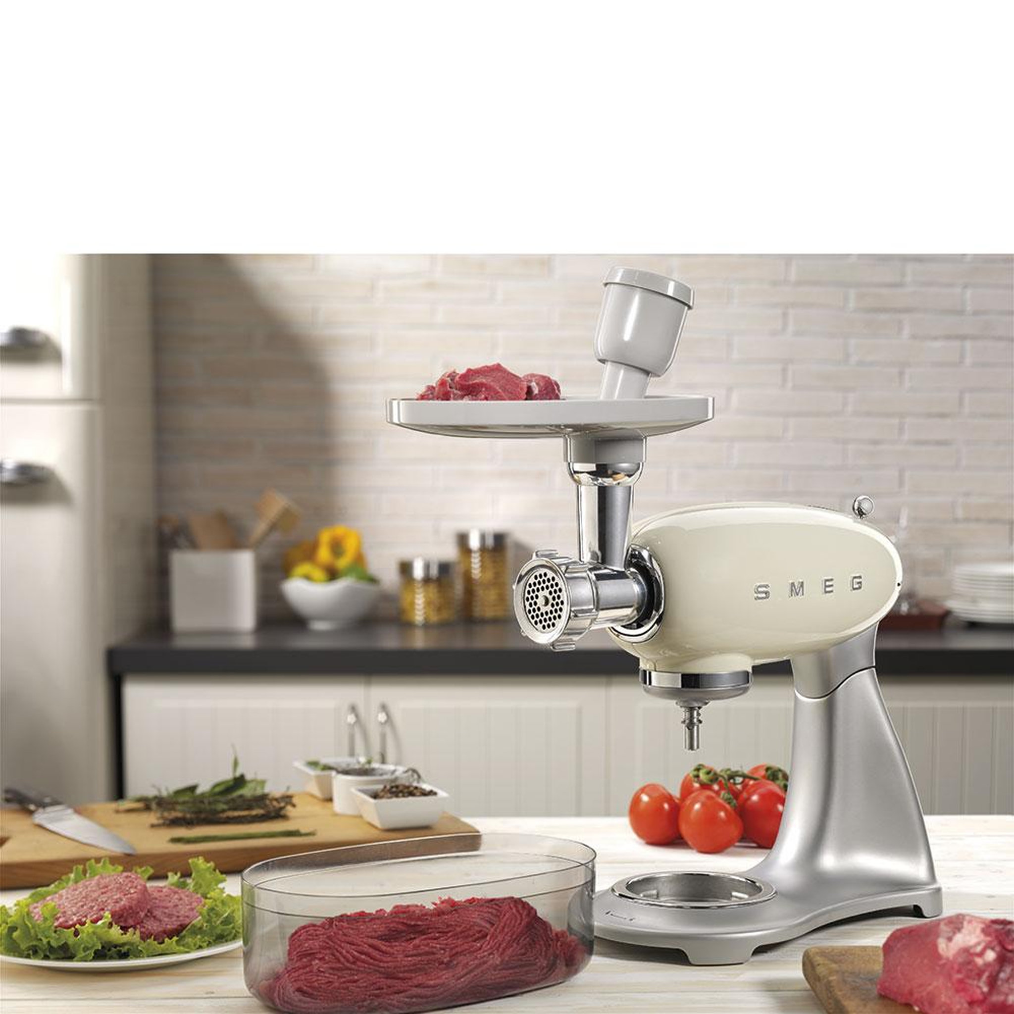 Voir la diapositive 3 : SMEG Hachoir smmg01 hachoir pour smf01/02/03