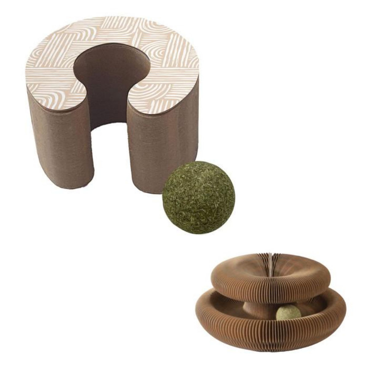 Paris Prix Jouet Griffoir Pour Chat  Magique  11cm Naturel