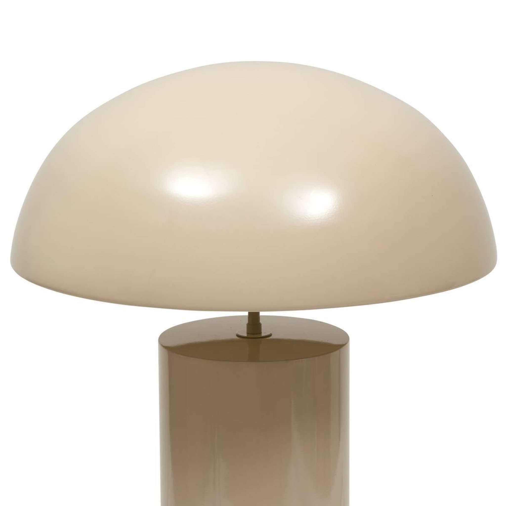 Voir la diapositive 2 : ATMOSPHERA Lampadaire Champignon en Métal  Ulysse  97cm Argile