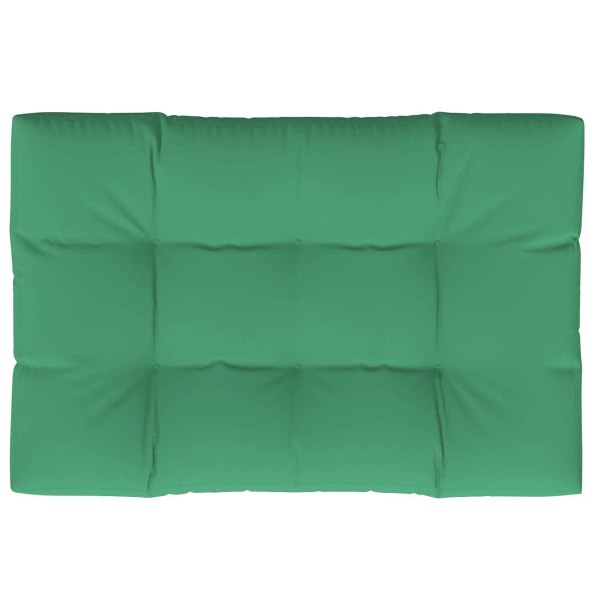 Voir la diapositive 2 : VIDAXL Coussin de palette vert 120x80x12 cm tissu