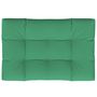 Voir la diapositive 2 : VIDAXL Coussin de palette vert 120x80x12 cm tissu